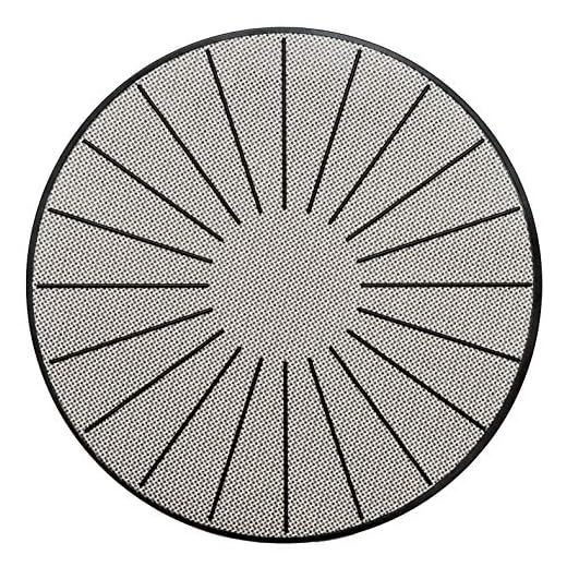 Lazy K Induction Cooktop Mat - Silicone Fiberglass Magnetic Cooktop Scratch Protector - for Induction Stove - Non slip Pads to Prevent Pots from Sliding during Cooking (9.4 inches)