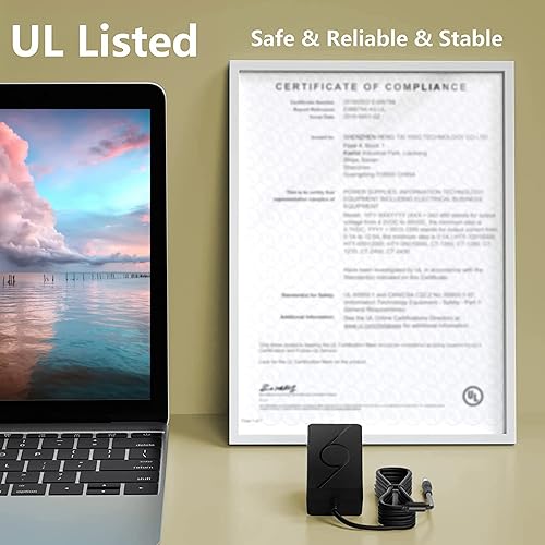 Miniatura 7 de Cargador de pistola de masaje de 16.8 V CC en 16.8 voltios, adaptador de fuente de alimentación 2A 1A, compatible con TheraGun, Hyperice, Medcursor,