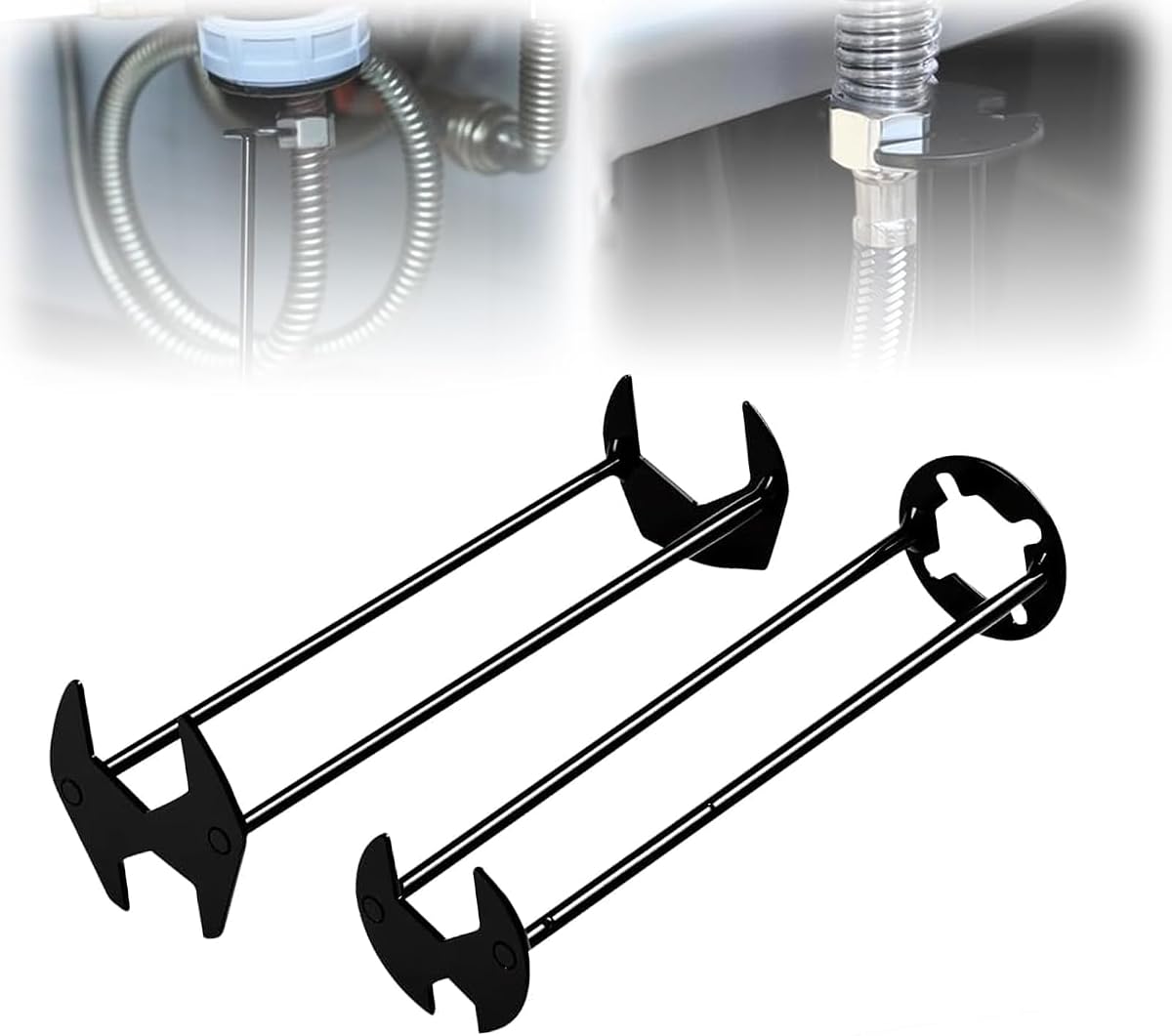 Multifunctional Sink Wrench, Multifunctional Sink Wrench Basin Wrench, Sînk Wrench Faucet Tool Plumbing Tool, Under Sink Faucet Wrench Tight Spaces Tools for Kitchen and Bathroom (Mix*2pcs)
