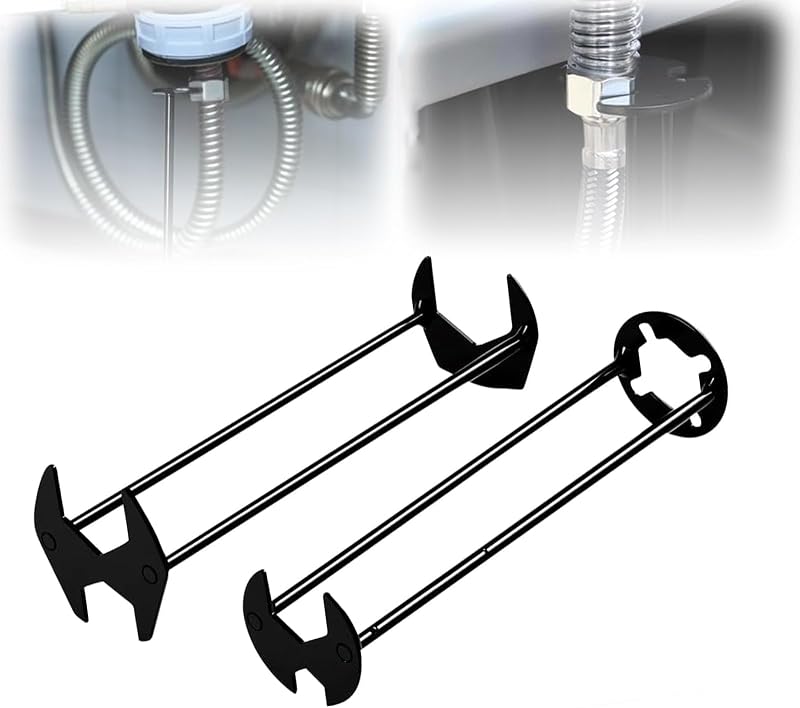 Multifunctional Sink Wrench, Multifunctional Sink Wrench Basin Wrench, Sînk Wrench Faucet Tool Plumbing Tool, Under Sink Faucet Wrench Tight Spaces Tools for Kitchen and Bathroom (Mix*2pcs)