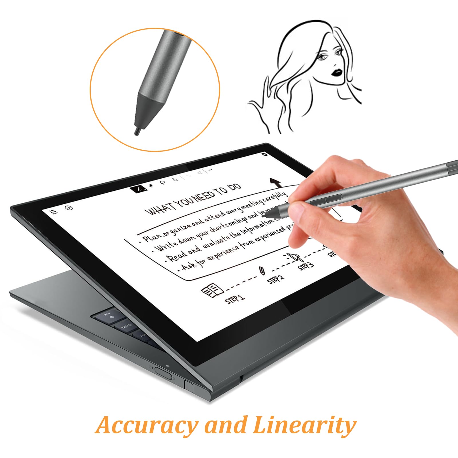 Amazon | デジタルペン3 Lenovoデジタルペン3と互換性があり、Lenovo