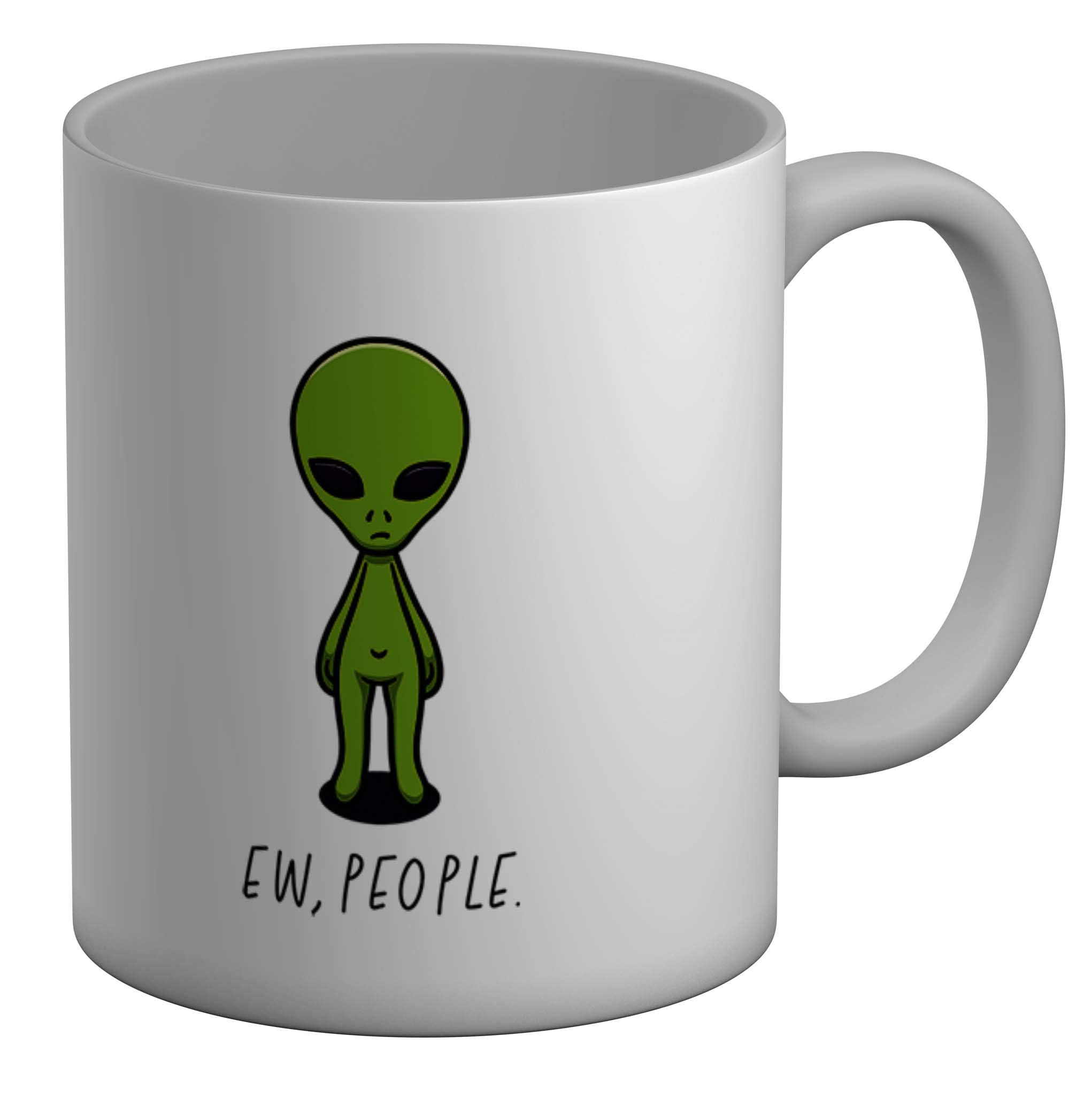 Shopagift Ew People Alien White 11oz Large Mug Gift Cup