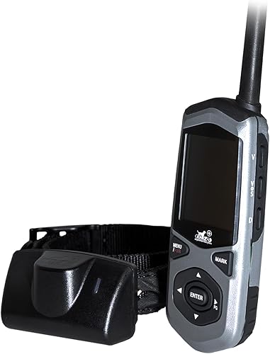 Dog Expedition Sistema GPS TC1 Border Patrol y entrenador remoto, acabado negro