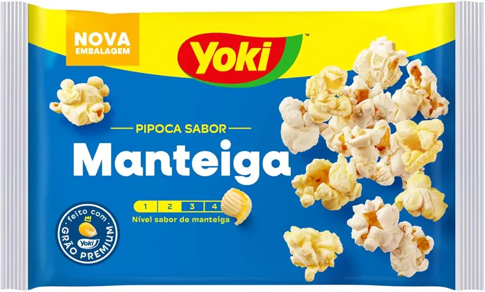 Pipoca Manteiga Yoki 100g
