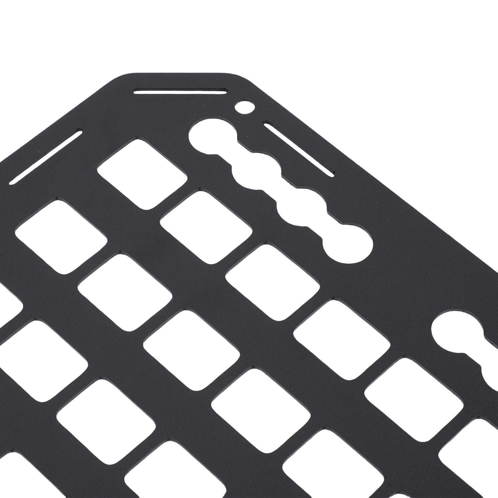 Focket Panneaux Rigides Molle pour VÉHICULEMENTS, Panneau de Camion en Alliage en Aluminium en Aluminium Lourd, Organisateur Multifonctionnel de Stockage en L pour Voitures pour Le