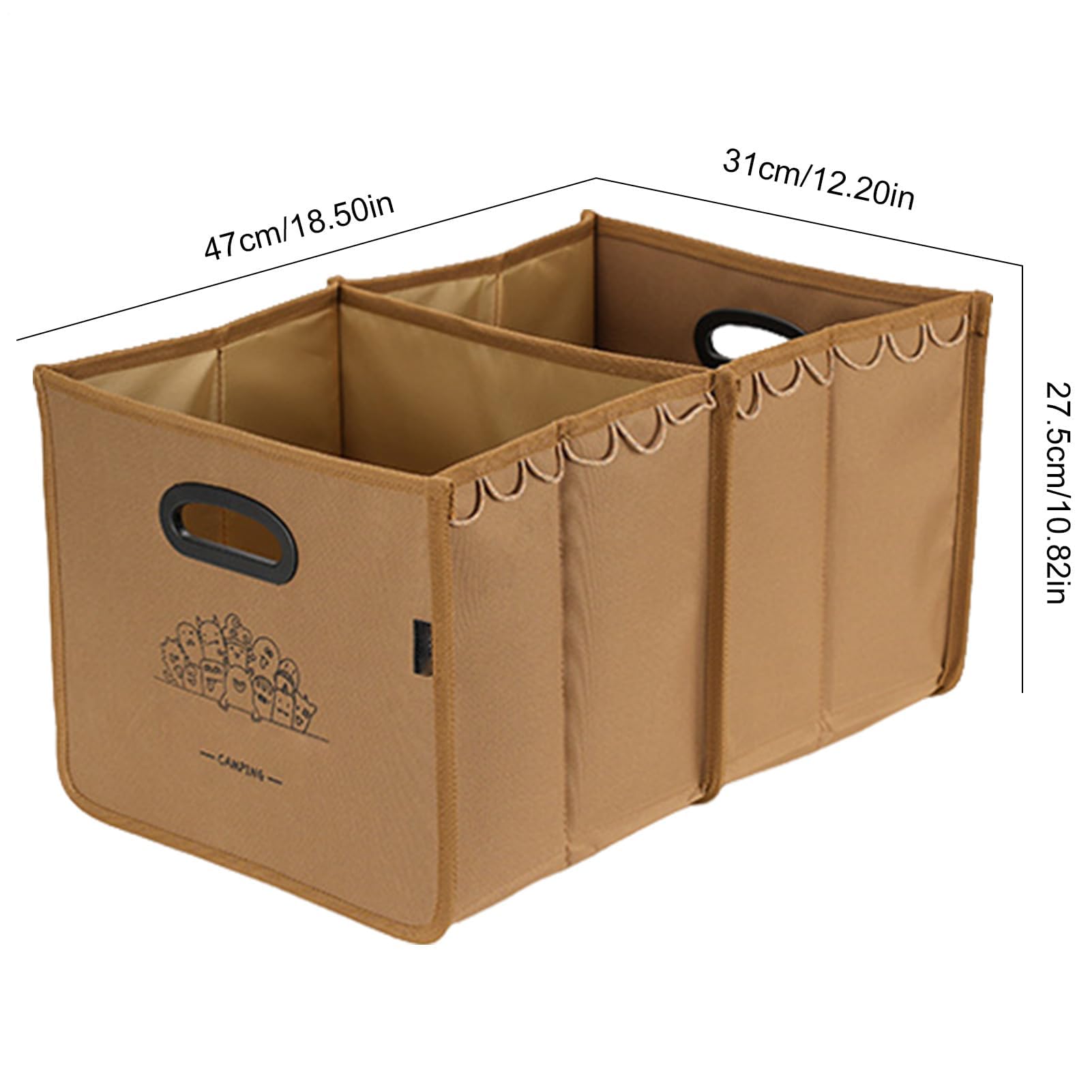 Boîtes de rangement pour le camping, grandes capacités de rangement portables pour l'alpinisme | Boîte de cuisine, pour le linge, les vêtements, les jouets, les friandises, les serviettes de plage, l