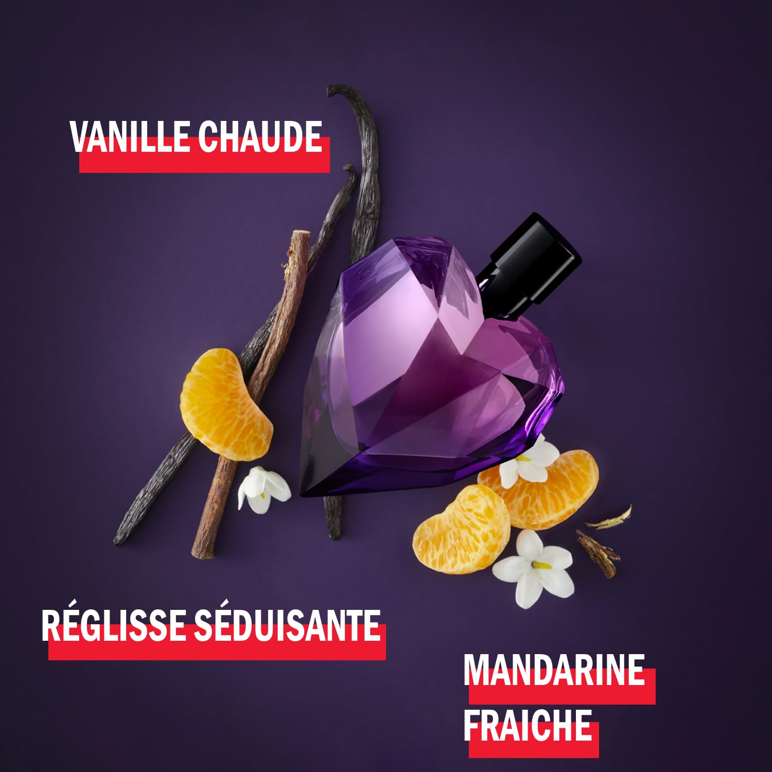 DIESEL Loverdose - Eau De Parfum Femme - Boisé & Oriental - Mandarine, Vanille & Liqueur De Réglisse - Tenue Longue Durée - Spray Vaporisateur