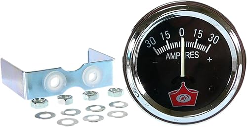 DB Electrical SSW0005 - Medidor de amperaje de 30 amperios, no iluminado, universal, para tractor agrícola, automóvil, marino