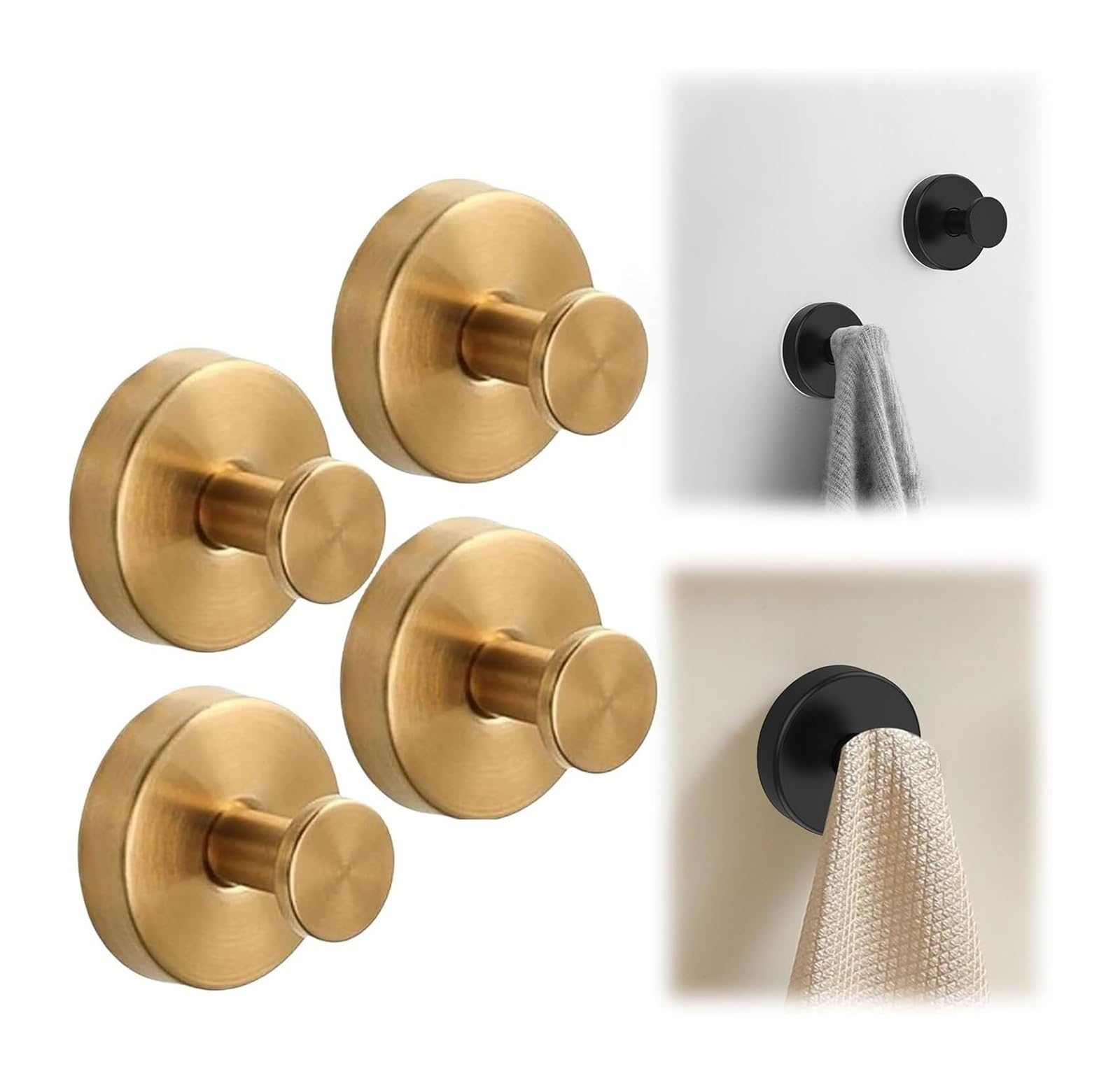 Opeximatun Gold No-Drill Suction Hooks