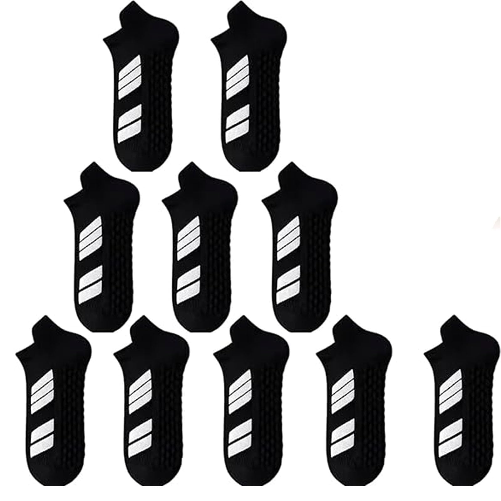 Upliftjoys - Calcetines deportivos unisex de corte bajo, transpirables, absorben el sudor, antideslizantes, gruesos, para correr y entrenar