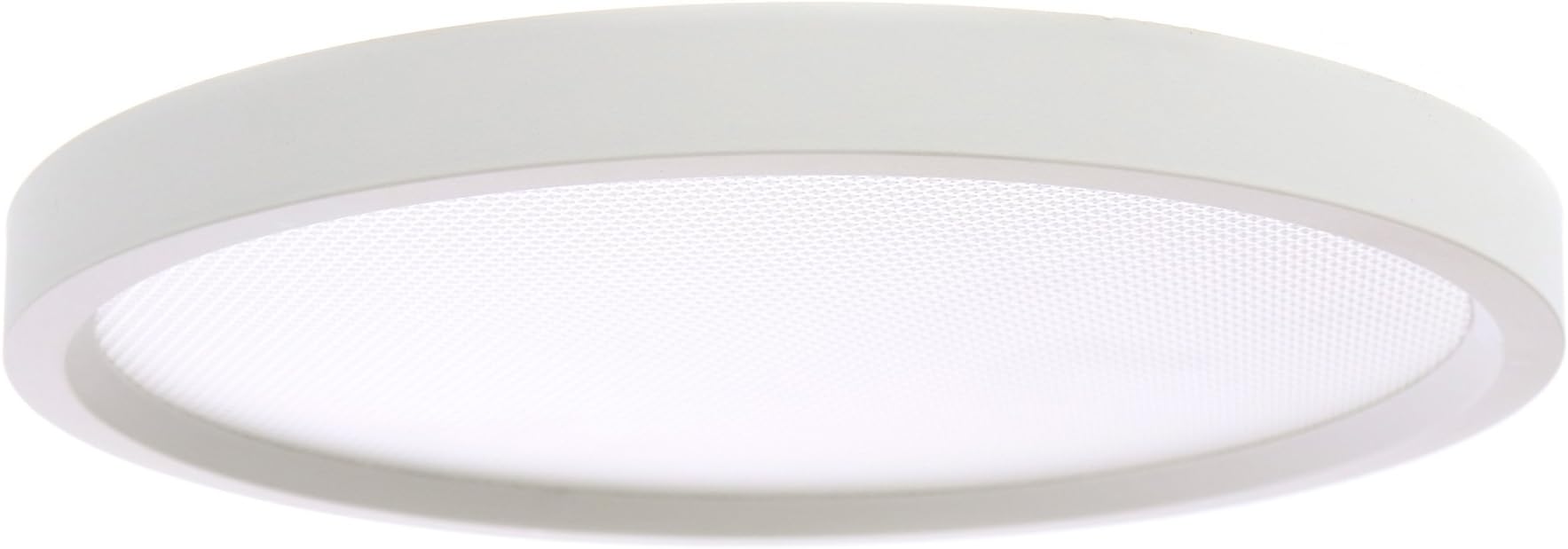 Lightolier S7R927K10X SlimSurface Round LED DownLight, Surface Mount, 7-Inch, 27K, Dimmable, Wet Loc
