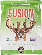 Whitetail Institute FUSION Deer Food Plot Seed for Spring or Fall Planting, Blend of Clover and Chicory for Maximum Deer Attraction, Heat, Cold and Drought Tolerant