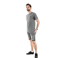 The North Face NF0A87NGDYY M S/S Simple Dome Tee T-Shirt Uomo TNF Medium Grey Heather Taglia XS