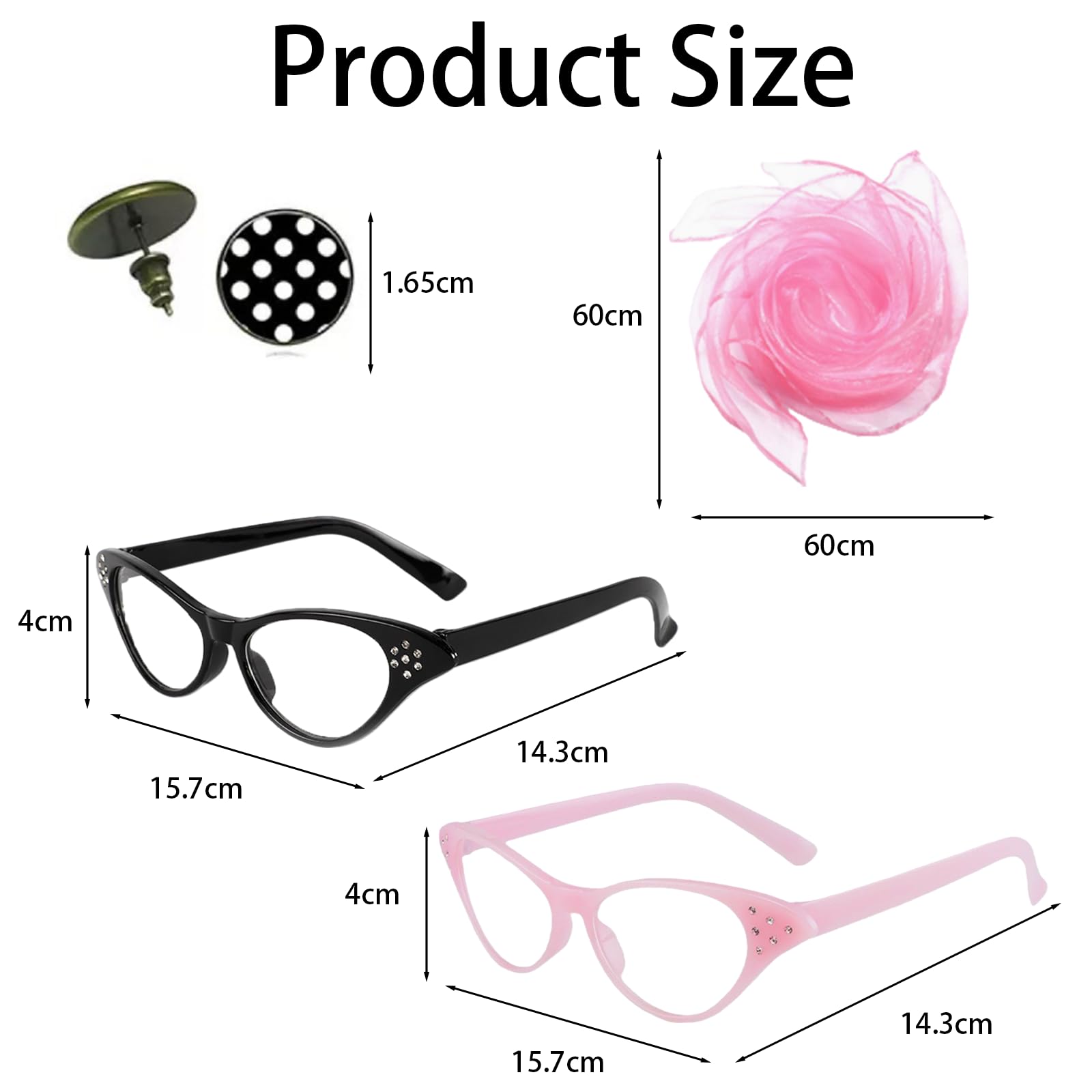 GWAWG Pink Ladies Jacket Grease Fancy Dress Women,Lady Jackets Adults with 1950s Accessories,50s Ladys Pink Satin Jacket for Women Halloween Christmas Carnival 80s Party - 3