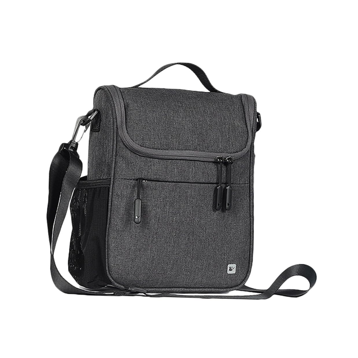 GALPADA Borsa Manubrio Bici Capacità Borsa Anteriore Per Auto Elettrica Accessorio Ciclismo Professionale Cerniera Grigio Scuro