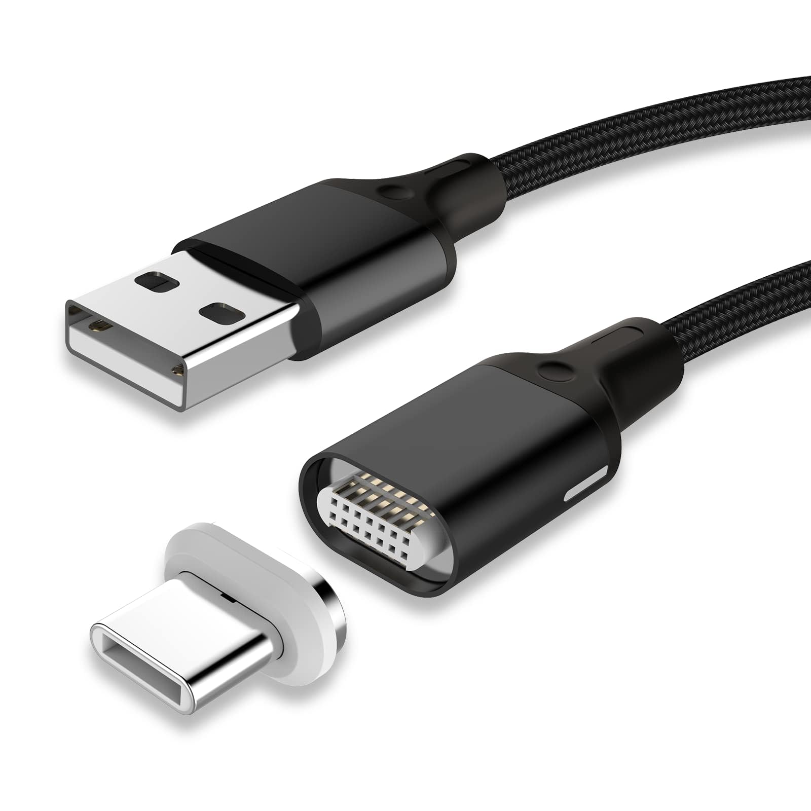 Amazon.co.jp: Zackaria マグネット 充電ケーブル 1m 2m データ転送 3A