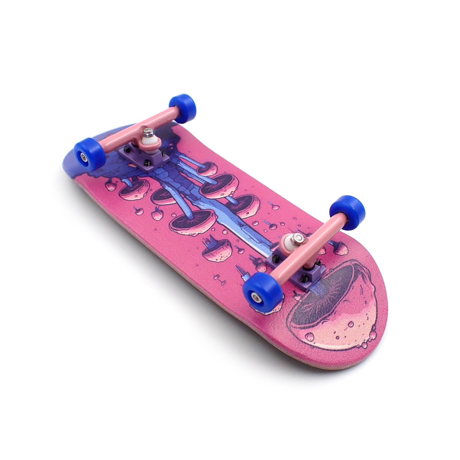 SPITBOARDS Fingerboard 34 Mm Pro – Planche à Doigts En Bois 5 Couches, Trucks Métal, Roues CNC, Grip Mousse – Collection