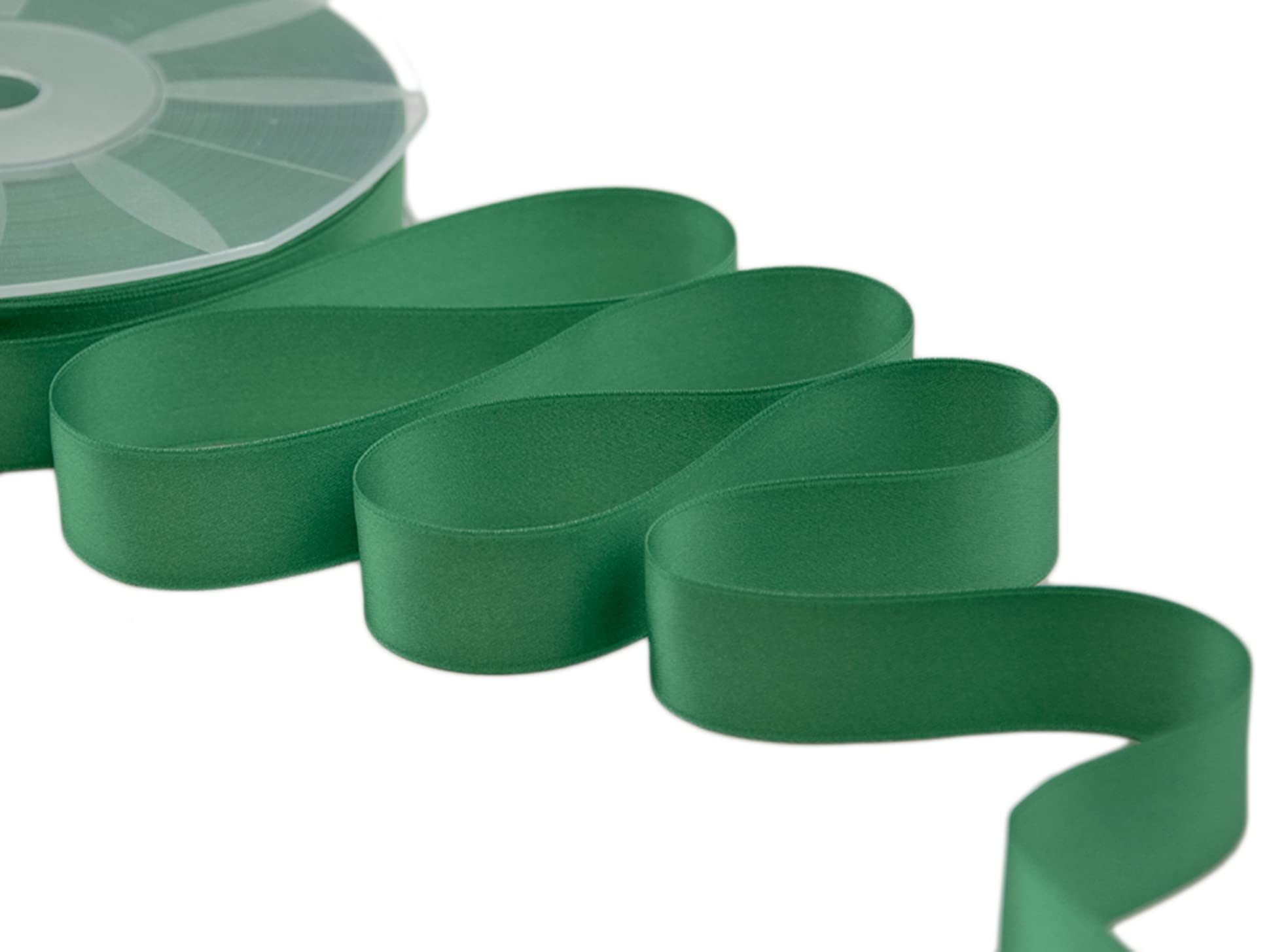 Furlanis Ribbon, Satin, Emerald Green, 25 mm x 25 m