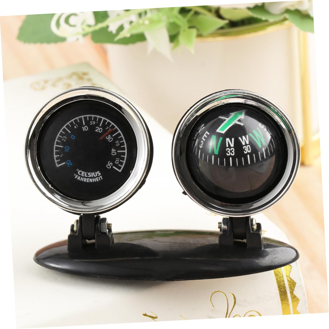 VINTORKY Direction Compass for Car Guide Ball Car Dashboard Ornament Direction Dashboard Ball Accessories