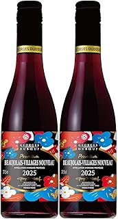 【ワンランク上のヌーヴォー】ジョルジュ デュブッフ ボジョレー ヴィラージュ ヌーヴォー 2025 ハーフボトル [ 赤ワイン ミディアムボディ フランス 375ml ] (× 2)