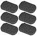 Iconikal 4.5 x 3-inch Bar Soap Saver, 6-Pack (Charcoal)