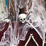 halloween spinnennetz selber machen watte Hochwertiges Produkt: Jede Packung enthält 4 große Spinnen + 100 kleine Spinnen + 40 mittelgroße Spinnen + 20 Fledermäuse zur Verbesserung der Halloween-Atmosphäre. Happy Halloween!