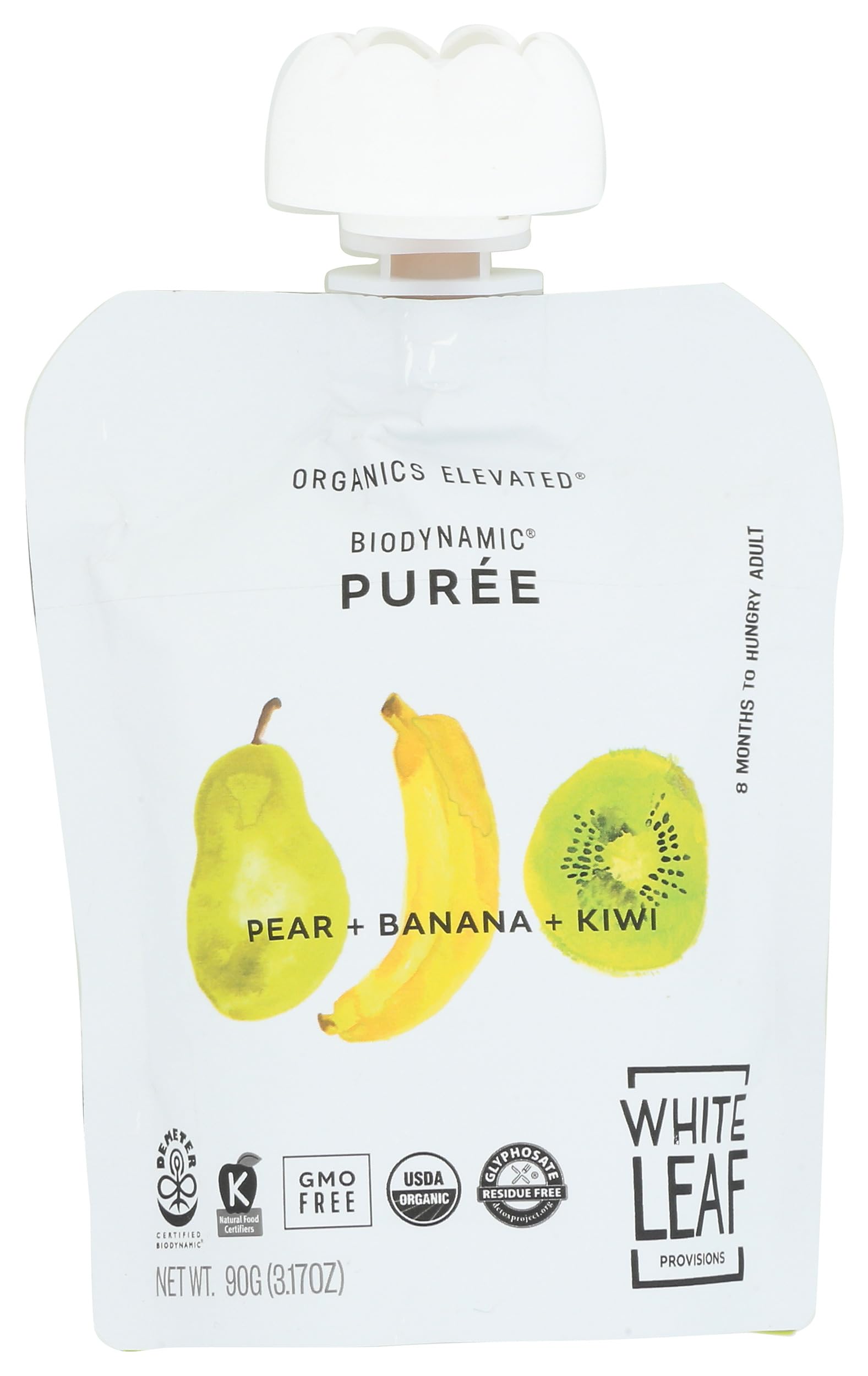 White Leaf Pear Banana Kiwi