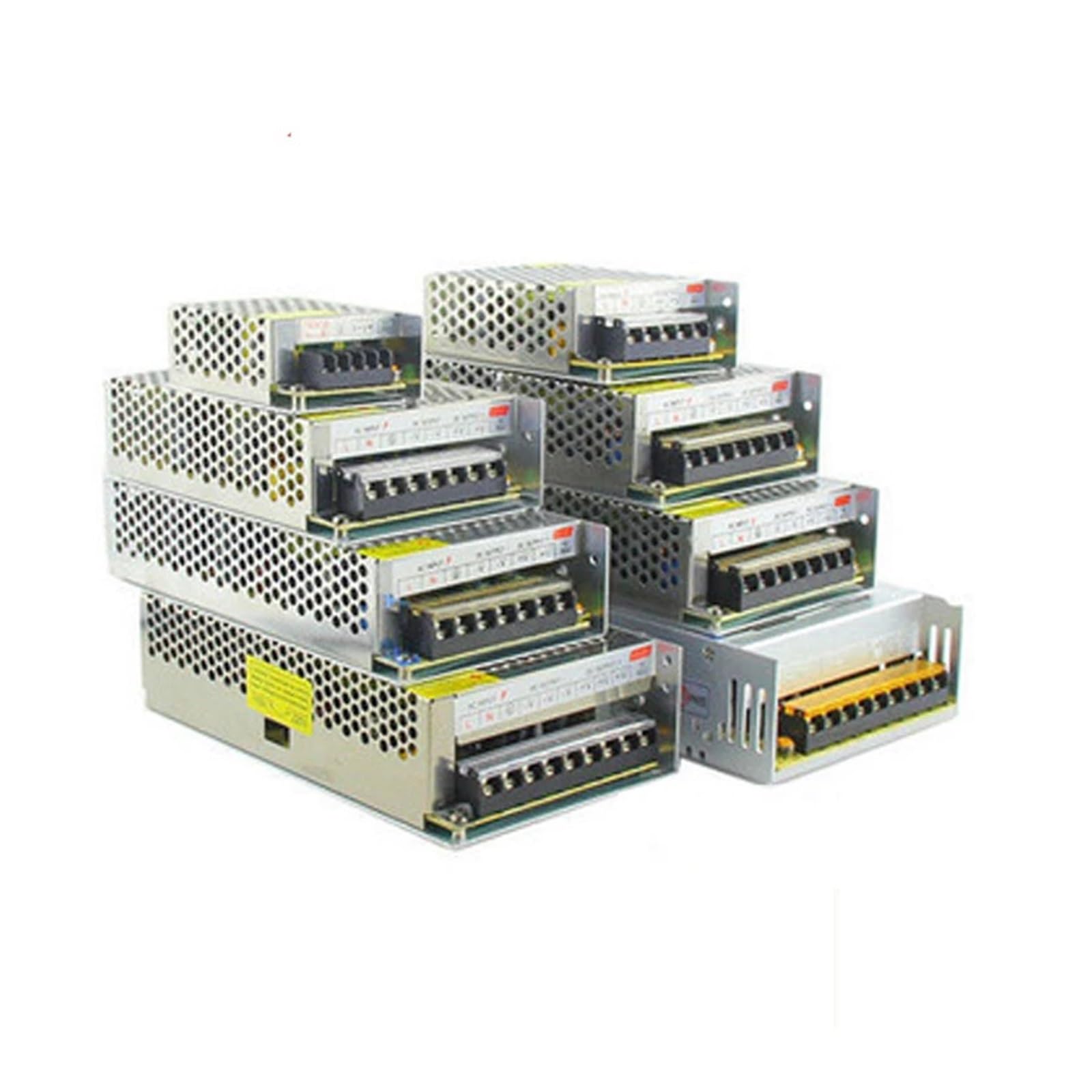 Alimentatore switching, DC 5V 12V 24V 36V 48V Alimentatore a commutazione 2A 3A 4A 5A 8A 10A 15A 20A 30A 40A 50A Trasformatore di potenza Adattatore for illuminazione a LED,per strisce LED, CCTV, sta