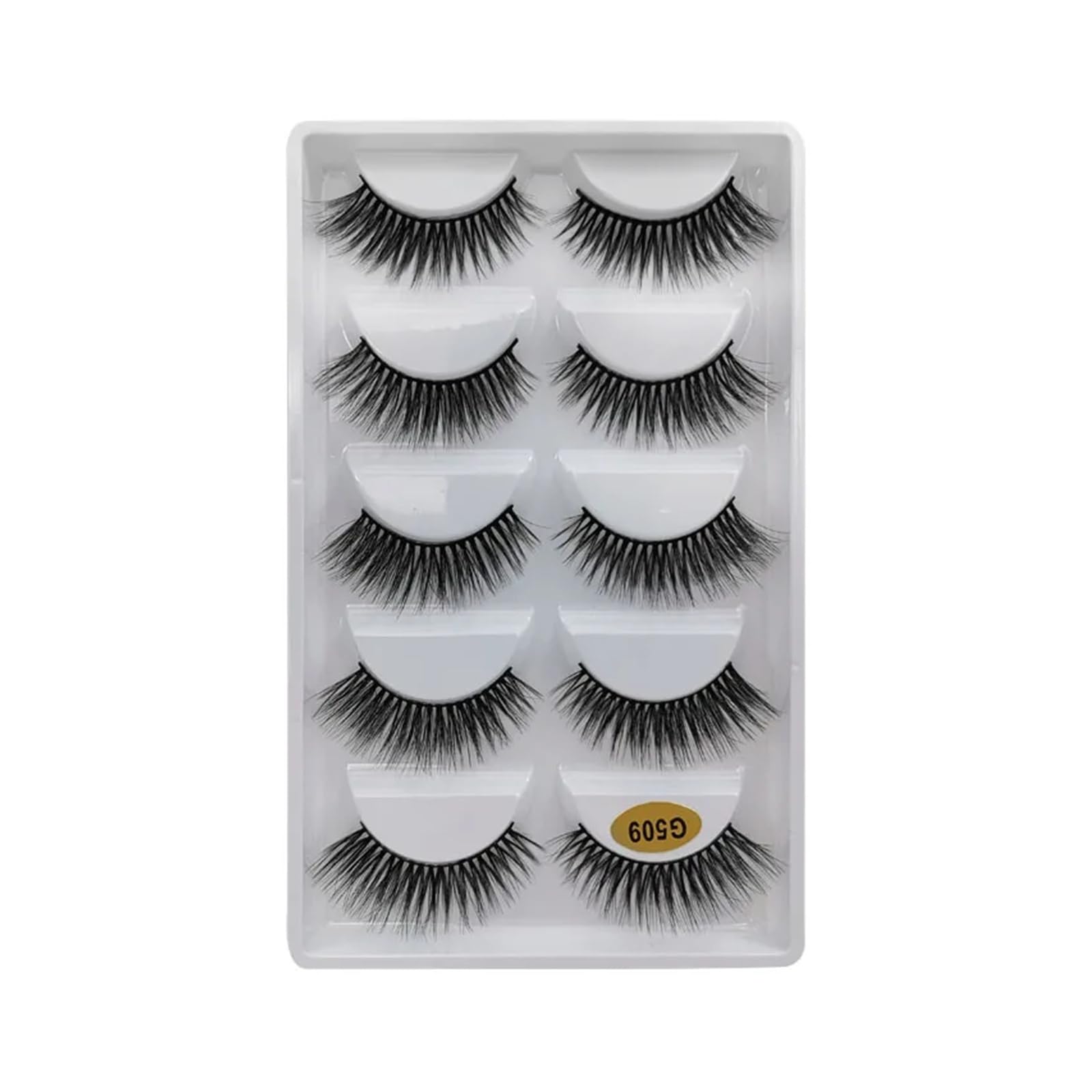 UAMOU Bulk 2 50 100 Boxes Eyelashes Faux Cils 3D Mink Lashes Natural Volume Eyelash Extension False Lashes