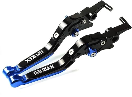 Palancas de embrague de freno ajustables para Yamaha XTZ125 XTZ 125 2014 2015 2016 2017 2018 CNC Moto