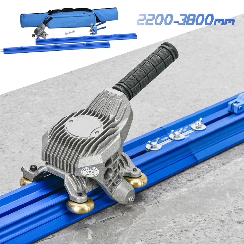 Máquina cortadora de azulejos de cerámica manual con ventosas, cuchillo de empuje y pinza