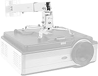 Vista 8 de VIVO Soporte de montaje para proyector de techo de pared ajustable universal, proyección de longitud extensible, negro, MOUNT-VP06B