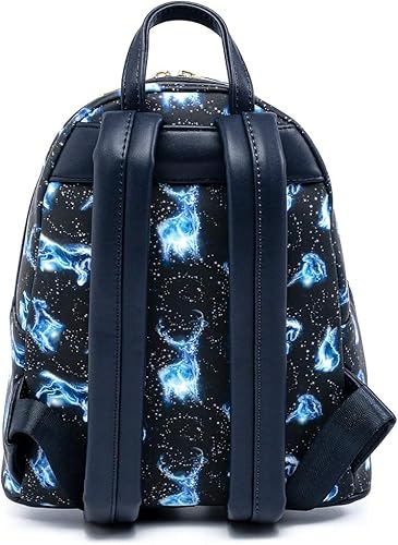 Miniatura 4 de Loungefly Harry Potter Expecto Patronus All Over Print Womens Double Strap Shoulder Bag Purse