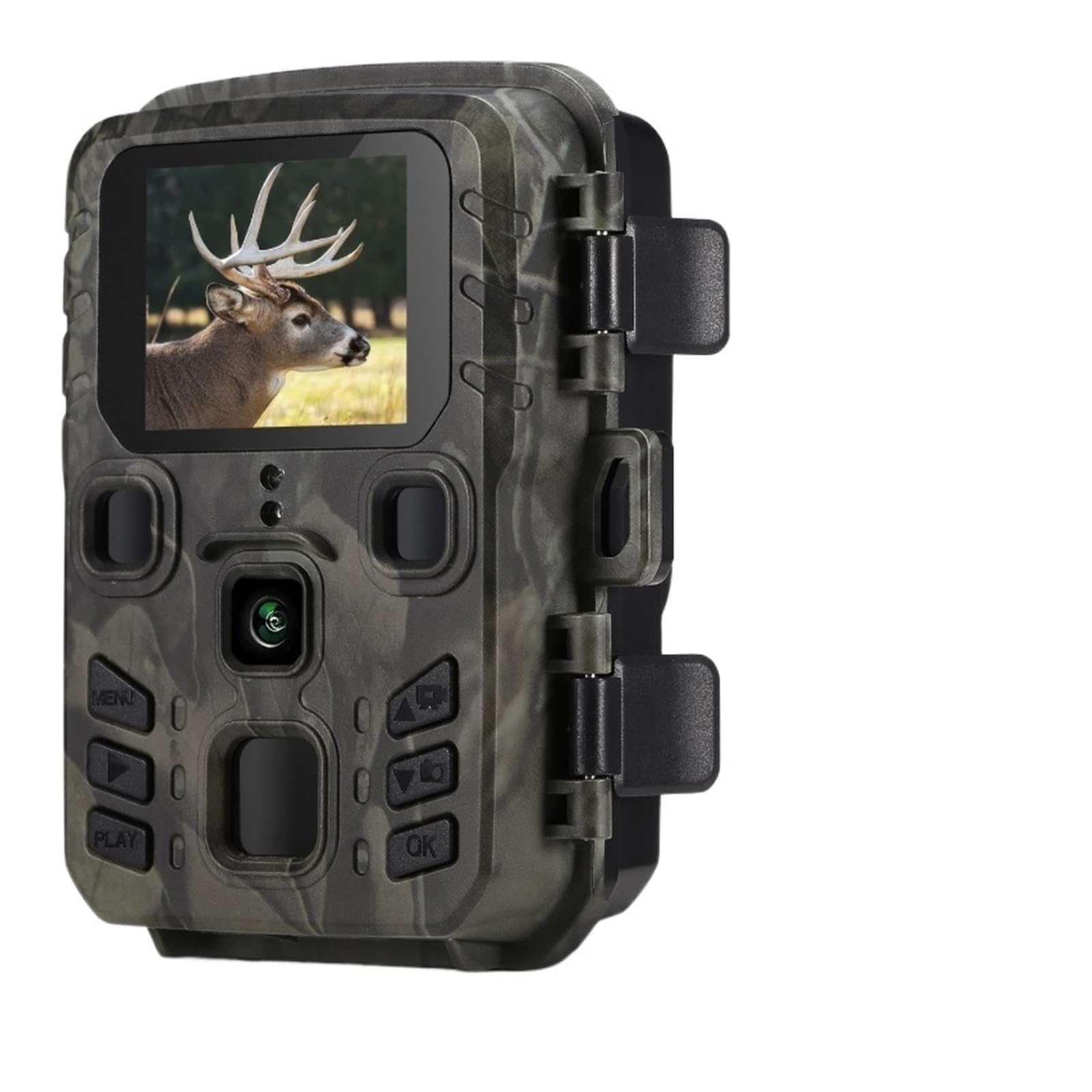 VChics Cámara de vigilancia para Exteriores, Cámara de Trail Wildlife cámaras Visión Nocturna Exterior Foto Trampa 20MP 1080P IP65 cámara inalámbrica Impermeable Mini301(WIFI301)
