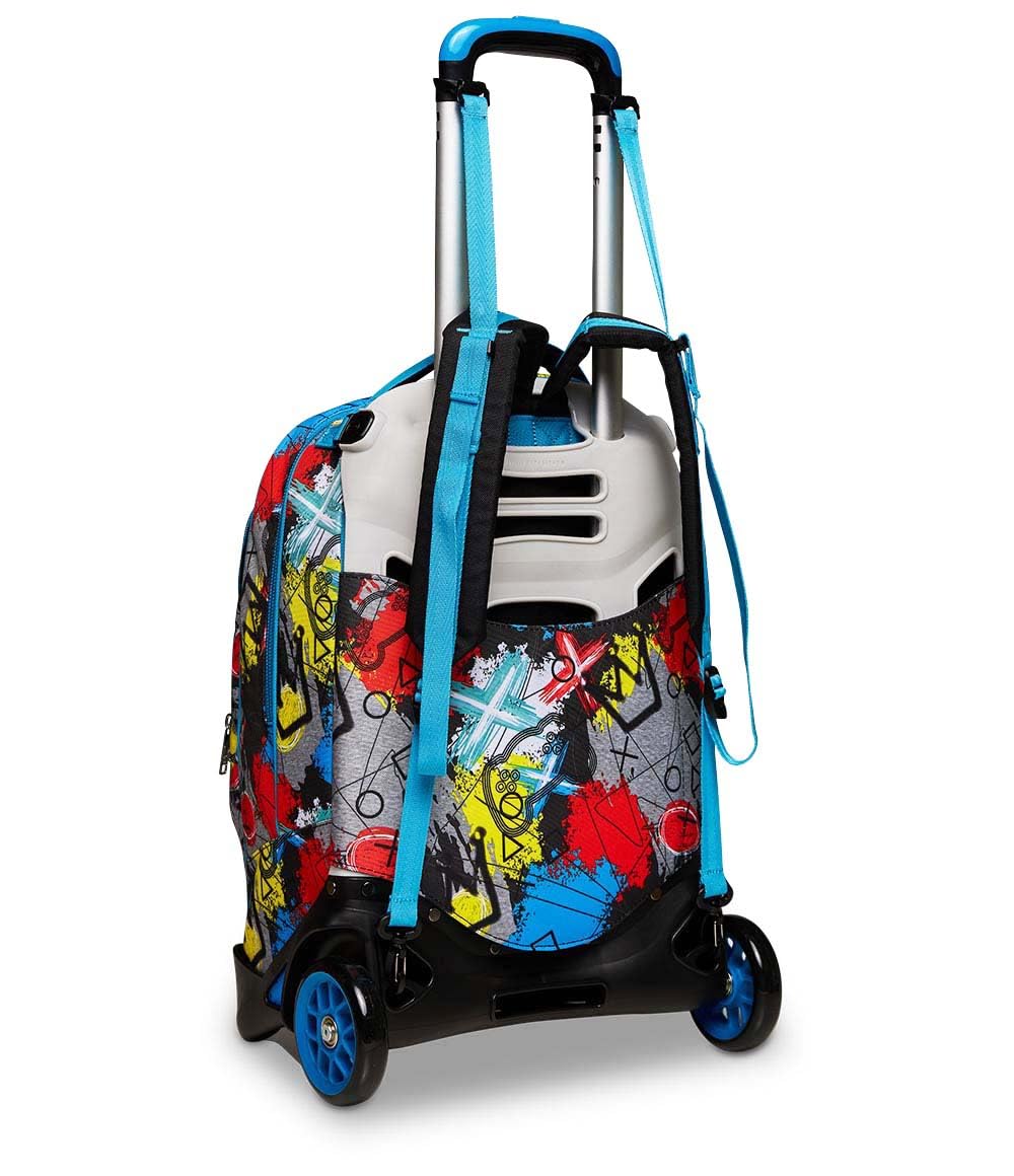 SJ Gang Cric trolley 2WD, giallo, taglia unica