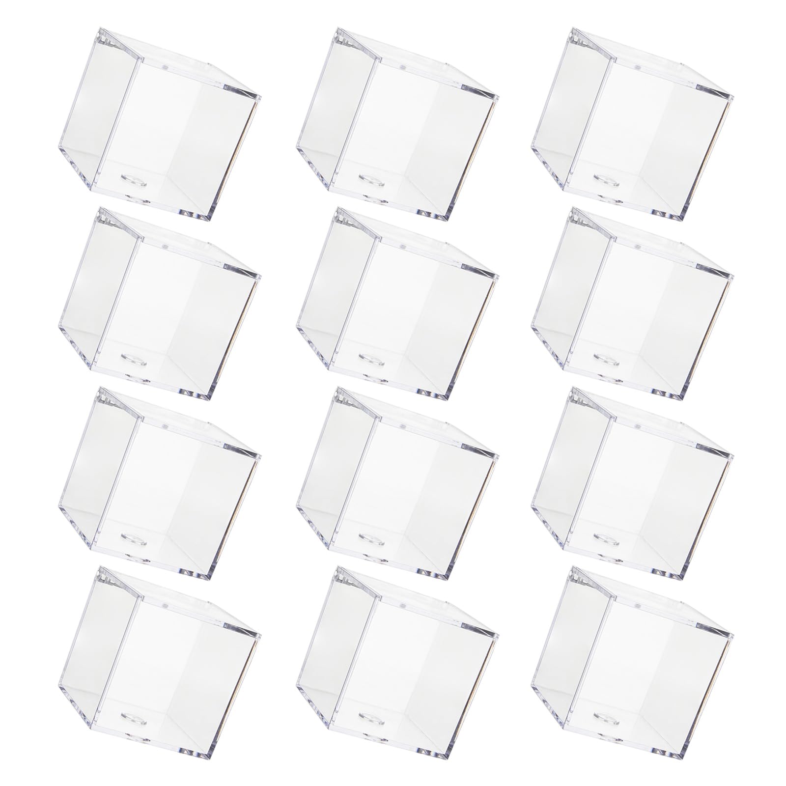 MICFENY Pack Of 12 Multipurpose Candy Boxes Creative Food Packaging Box Cookie Biscuits Storage Container