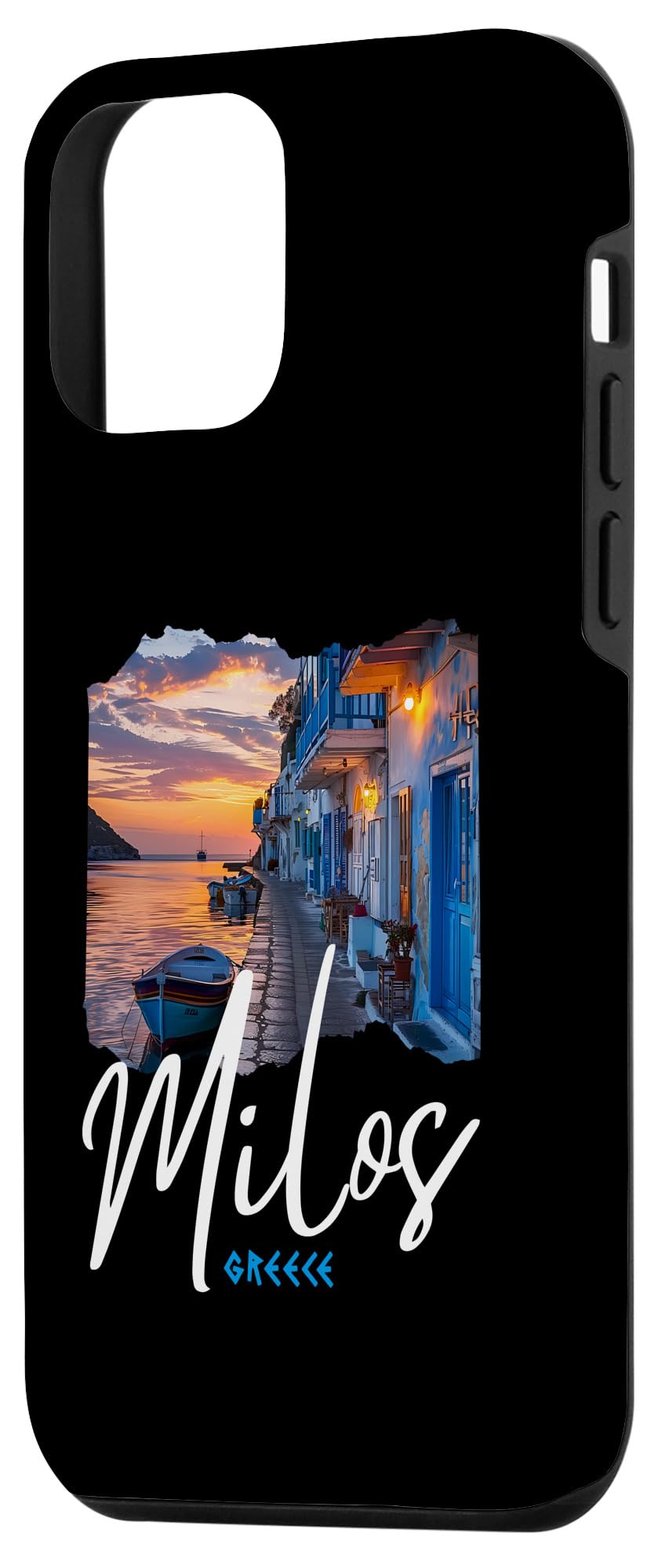 iPhone 12 mini Greece Milos Souvenir / Greece Milos Case - Image 2