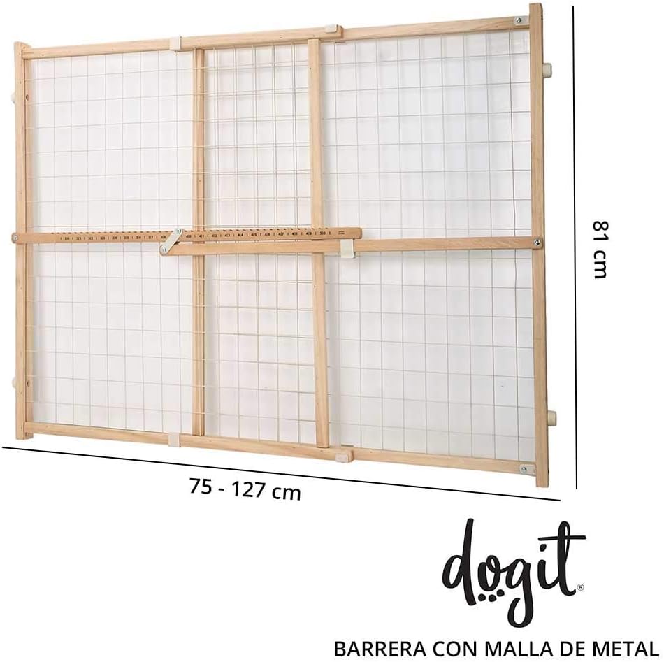 Blасk Frіdау Sаlе 2022 Dogit 70624 Wire Mesh Pet Safety Gate, 29.5-50 W x 32 H