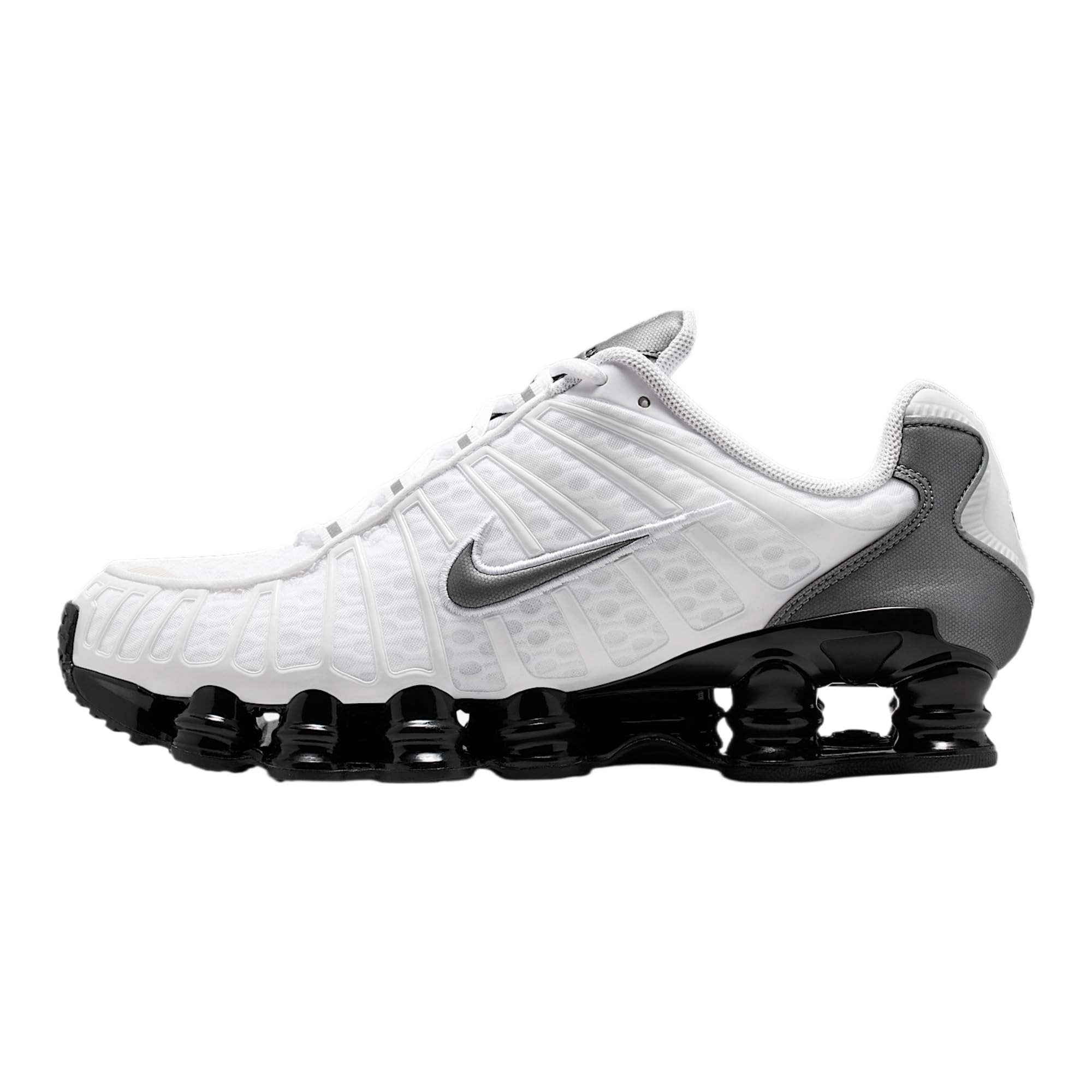Shox TL Men's Shoes (White/Black/Cool Grey/Metallic Cool Grey)