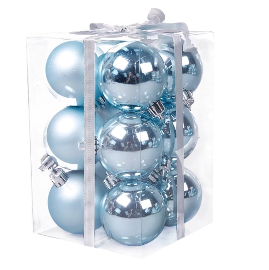 Baumschmuck 12 Stück Hängedeko, Festliche Weihnachtskugeln Für Zuhause, Baumschmuck, Dekoration, Partykugel, Kunststoff, Bruchsicher Weihnachtskugeln(3cm)