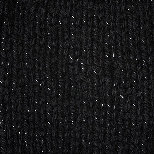 Image of Caron Simply Soft Party Yarn, 3 oz, Medium Worsted 4 Gauge, - Black - For Crochet, Knitting & Crafting