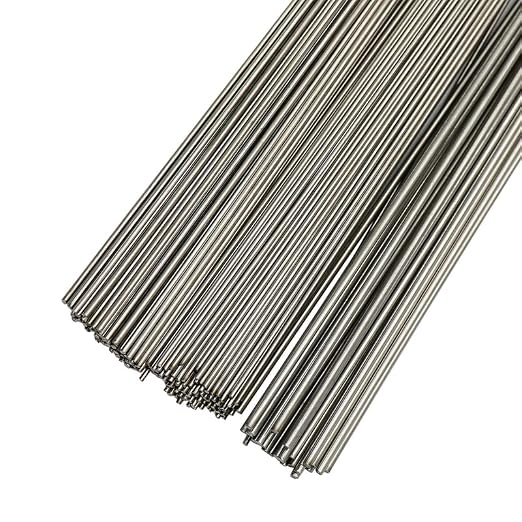 20 piezas de alambre de acero inoxidable 304 para resortes, alambre recto duro completo, diámetro 1,5 mm × longitud 50 cm, accesorios para manualidades DIY miniatura 3