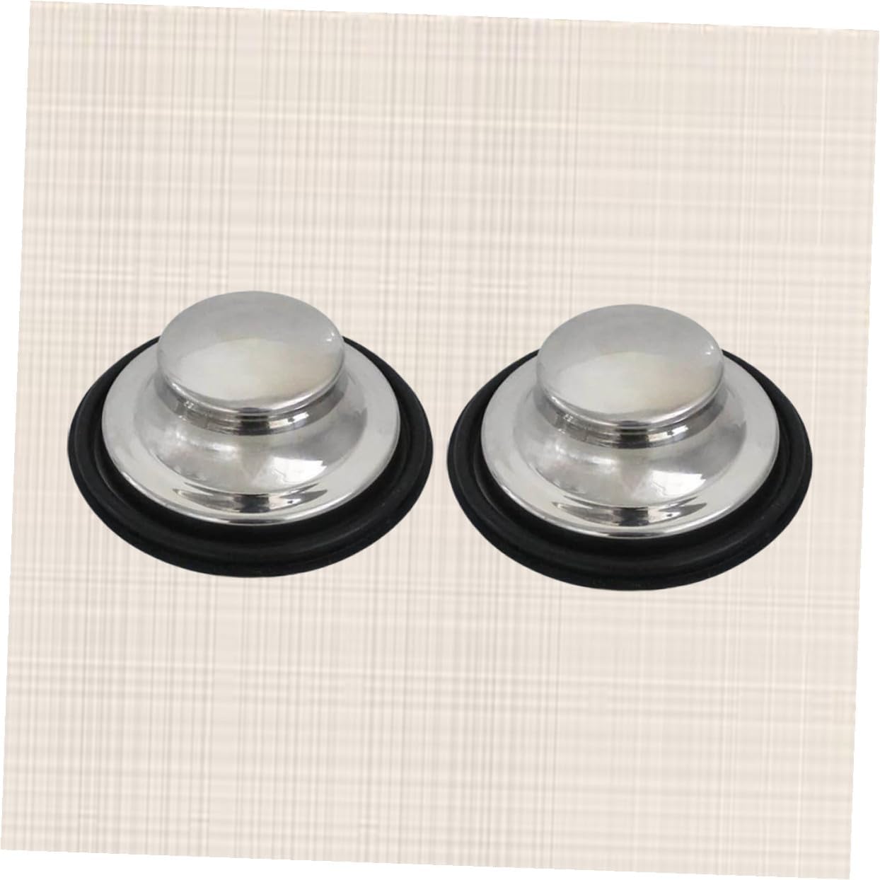 DOITOOL 6pcs Stainless Steel Tub Stopper Drain for Kitchen Bathroom Laundry Easy to Clean Design Strong Adhesion for Sink Bathtub Use