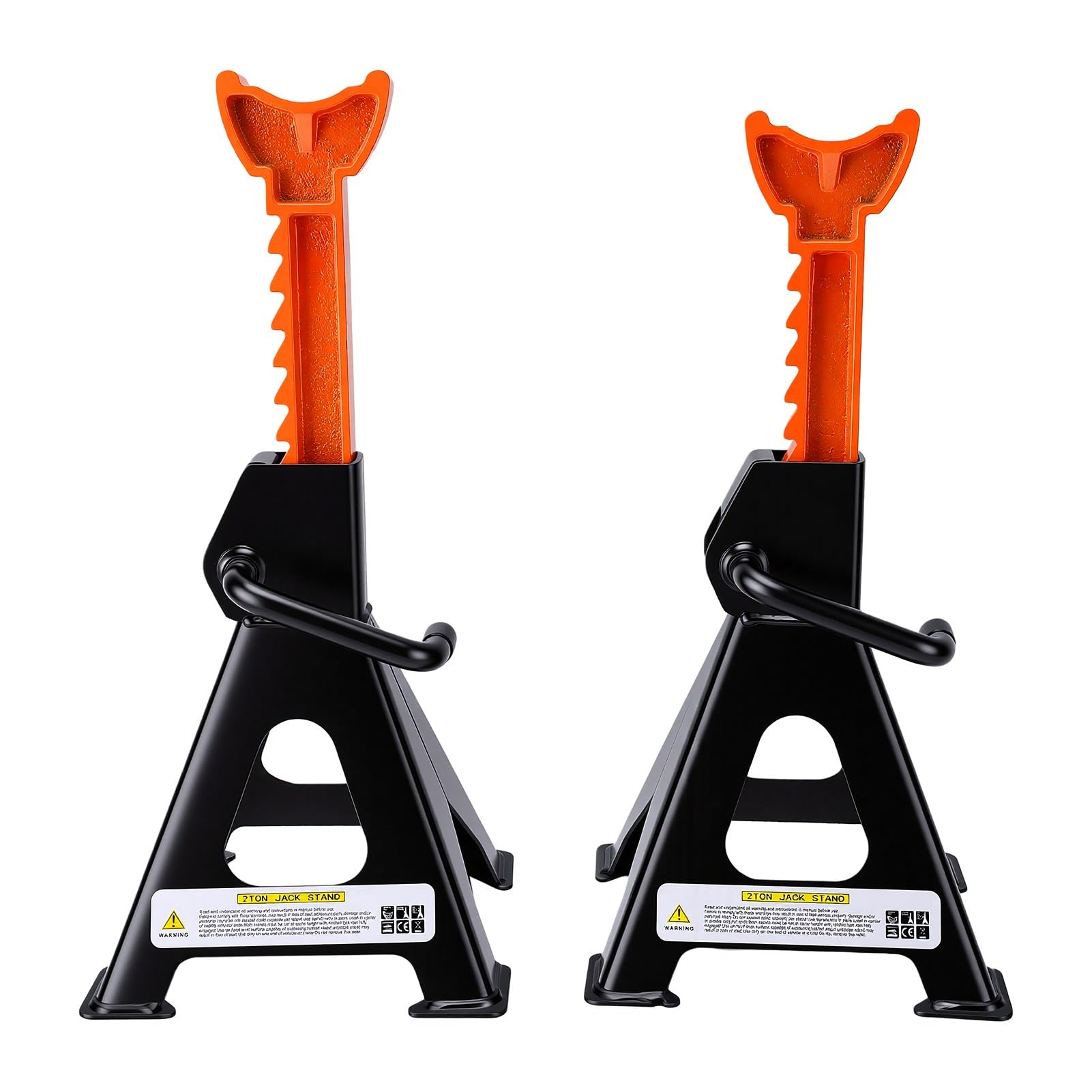 Soporte Jack 2T con Acero Al Carbono y Capacidad 4000Lb, 1 par