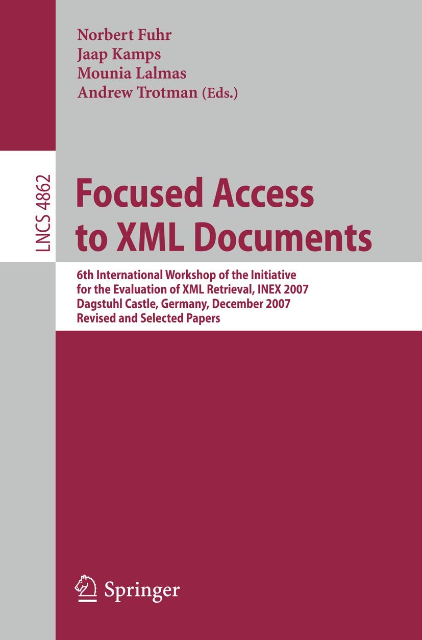 Focused Access To Xml Documents (Pb)