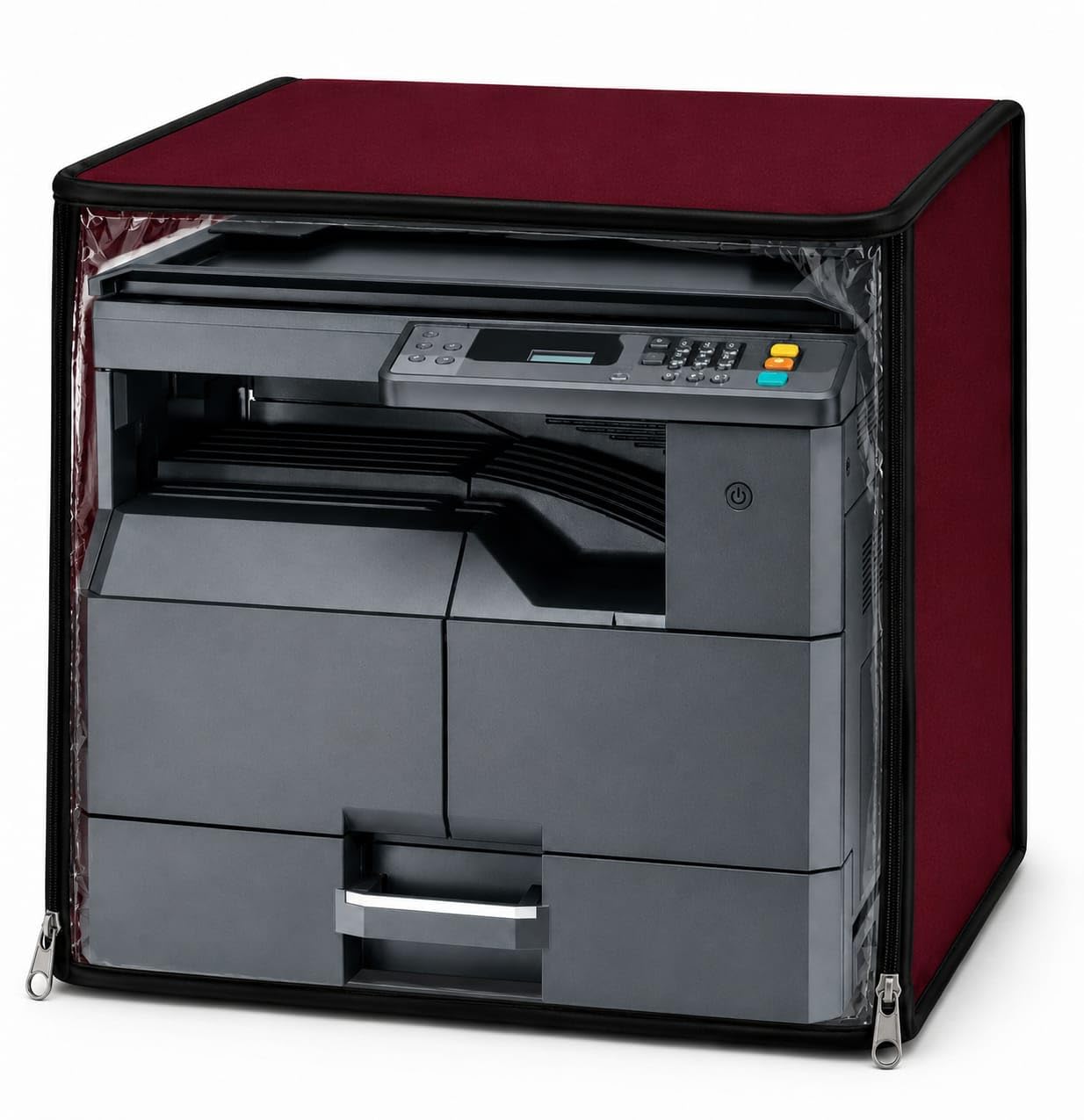 JMT Printer Cover For Kyocera Taskalfa 1800 Laser Printer(Maroon)-image-43