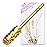 PANA Flat Top Small Barrel 3/32 Shank Size - (Gold, 5X Coarse Grit) - Fast remove Acrylic or Hard Gel Nail Drill Bit for Manicure Pedicure Salon Professional or Beginner