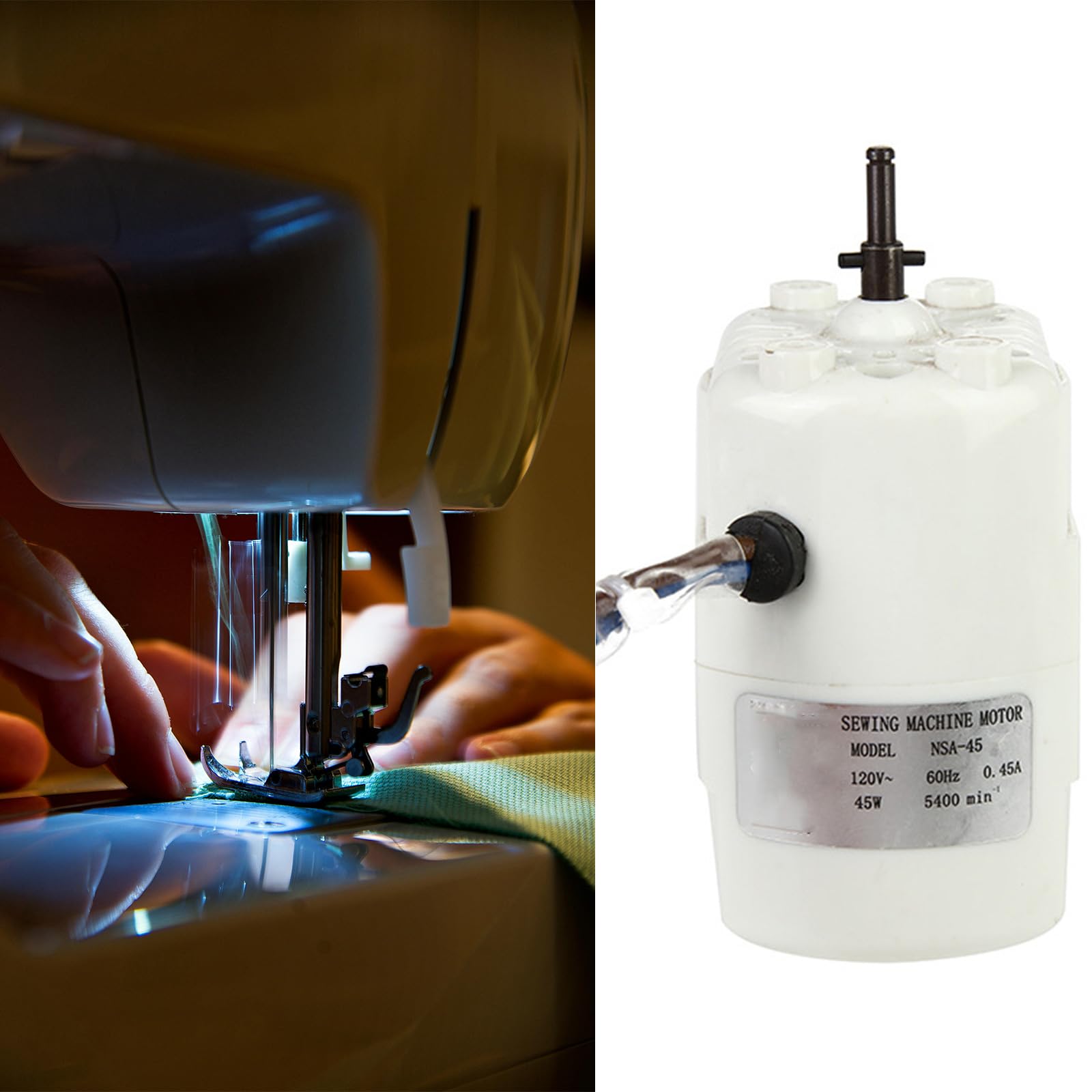 Motore elettrico per macchina da cucire, 120 V, accessori per macchina da