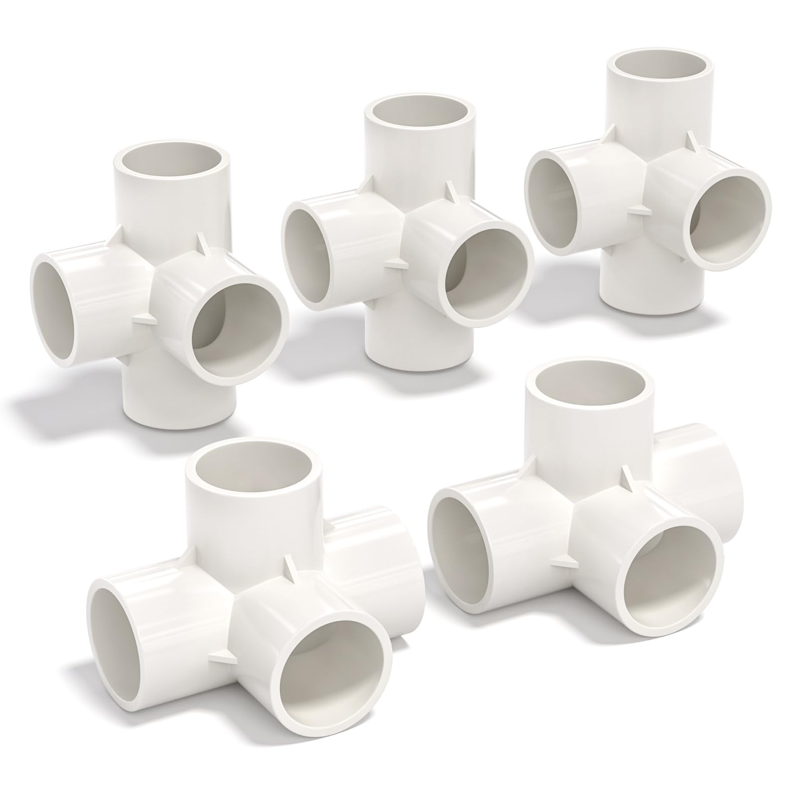 Connecteur tuyau d'eau 40mm pour structures de serre et réseaux de jardinage