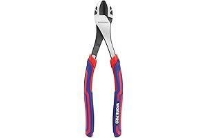 WorkPro 8-Inch High Leverage Diagonal Pliers, Wire Cutters